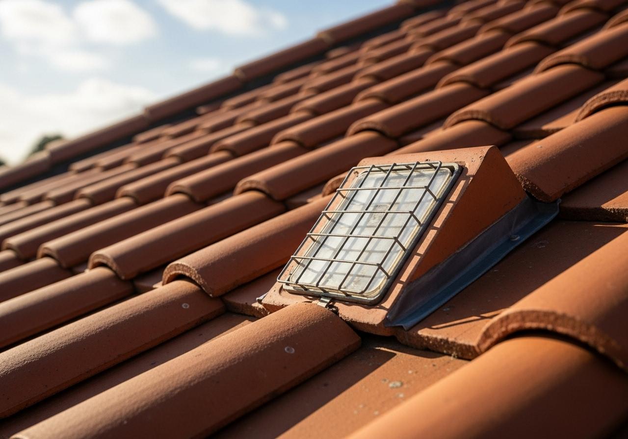 Illustration pour L'importance de la ventilation de toiture (VMC, chatières)