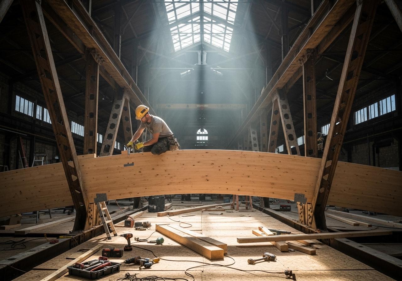 Illustration pour Modifier sa charpente pour aménager des combles